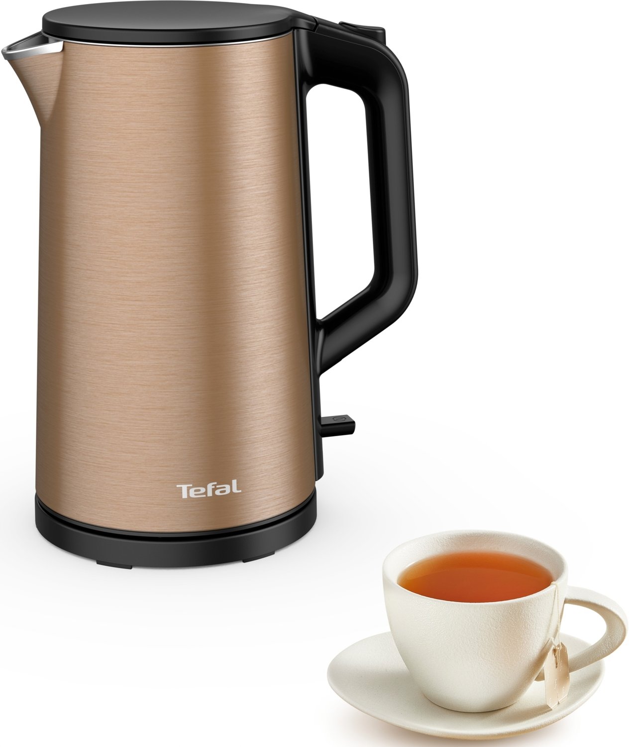≡ Електрочайник TEFAL DOUBLE LAYER SS KI583C10 – купити в Києві | ціни ...