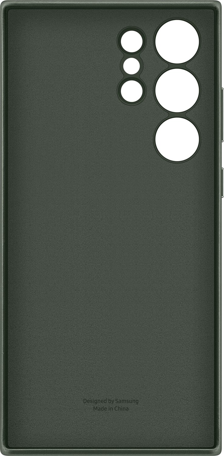 Чехол Samsung Leather Case для Galaxy S23 Ultra (S918) Green (EF