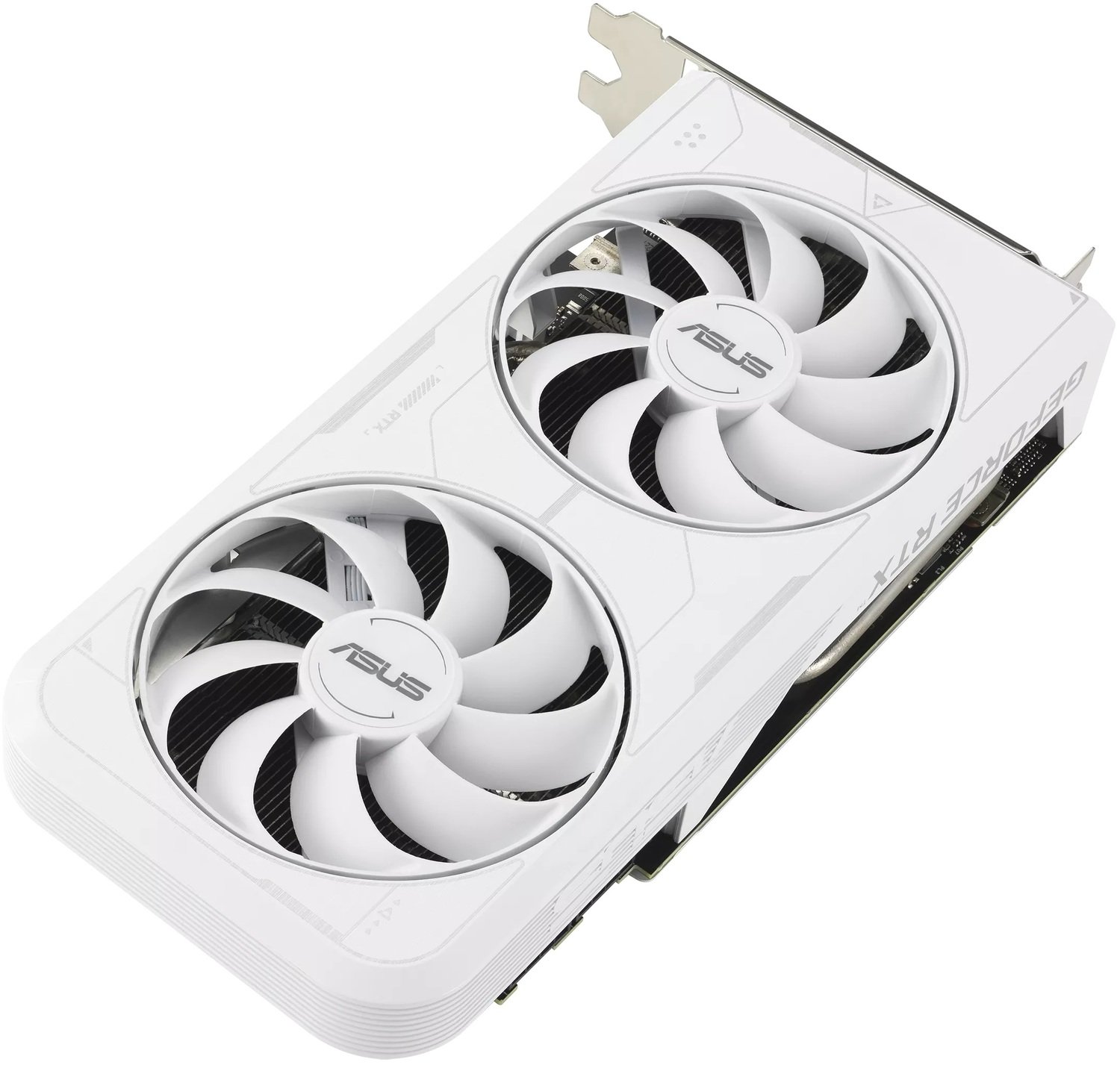 Видеокарта ASUS GeForce RTX 3060 Ti 8GB GDDR6X DUAL OC WHITE DUAL-RTX3060TI-O8GD6X-WHITE фото 