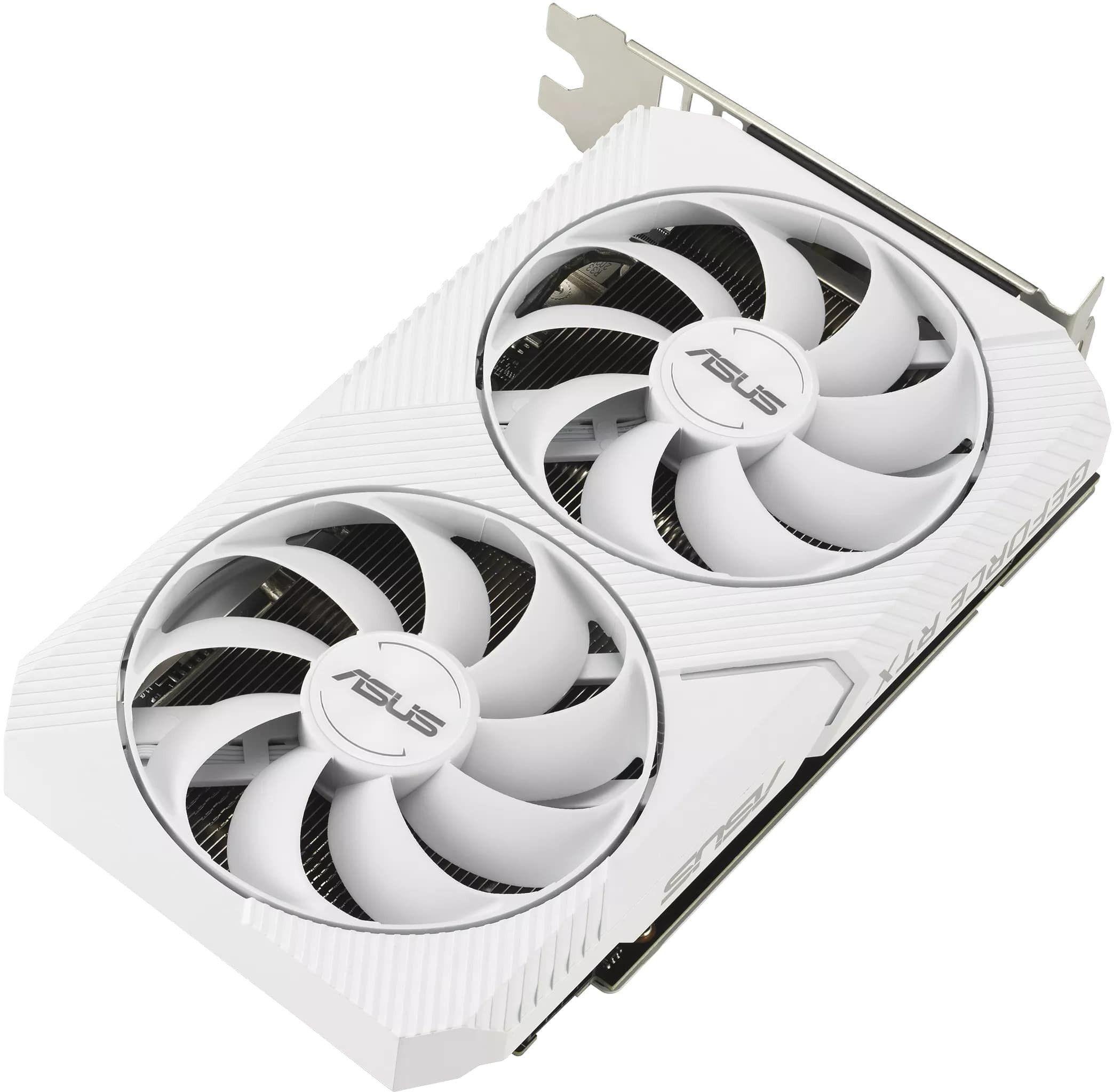 Видеокарта ASUS GeForce RTX 3060 8GB GDDR6 DUAL OC WHITE DUAL-RTX3060-O8G-WHITE фото 7