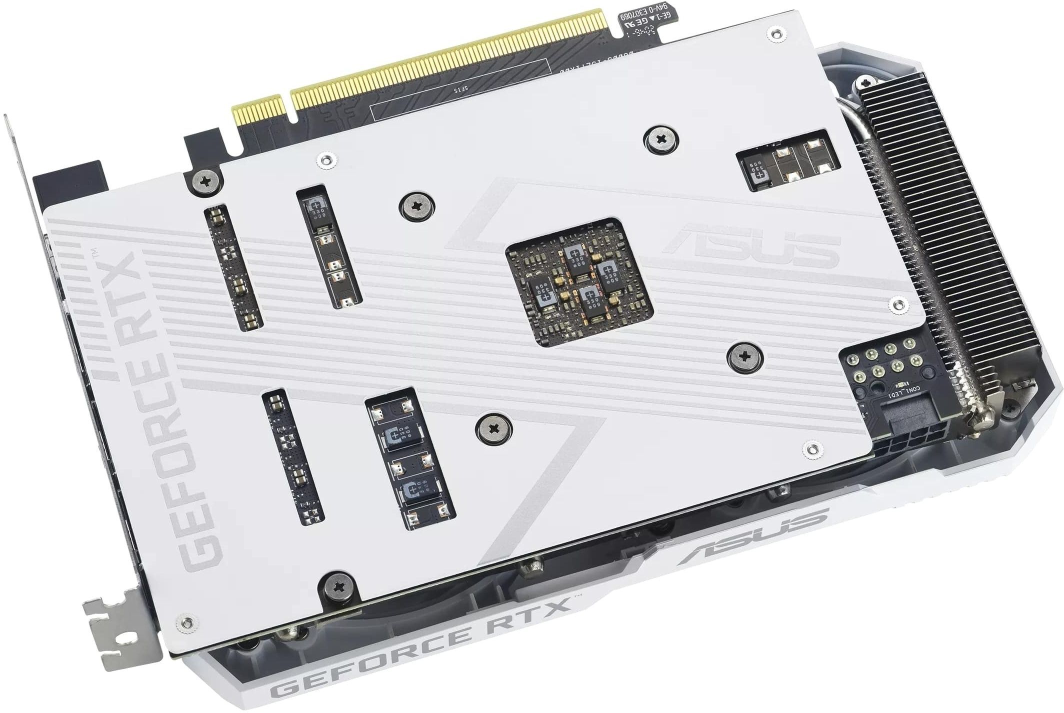 Видеокарта ASUS GeForce RTX 3060 8GB GDDR6 DUAL OC WHITE DUAL-RTX3060-O8G-WHITE фото 11