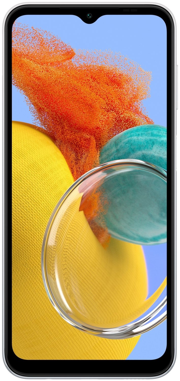 Смартфон Samsung Galaxy M14 LTE 4/64Gb Silver (SM-M146BZSUSEK) фото 