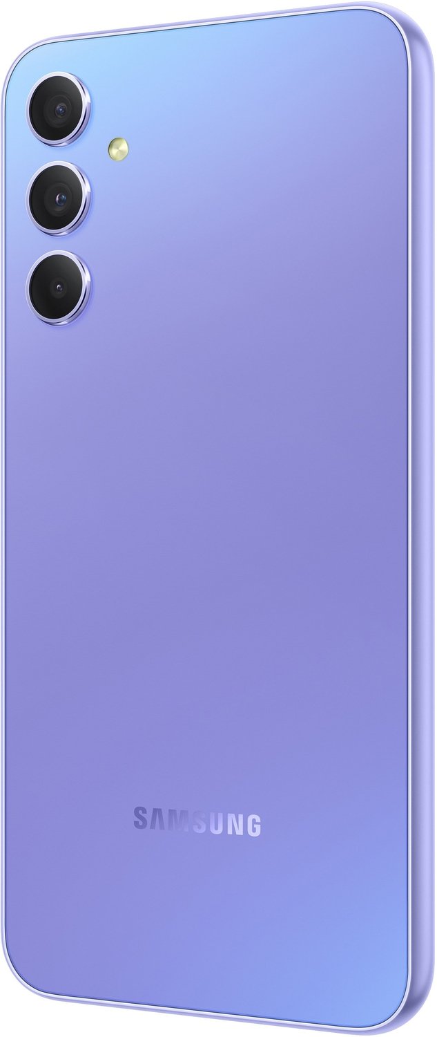 Смартфон Samsung Galaxy A34 5G 8/256Gb Light Violet (SM-A346ELVESEK) фото 