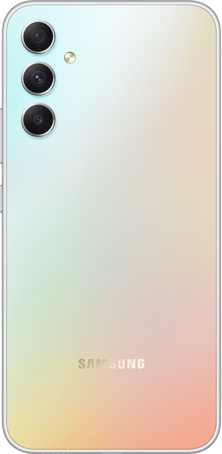 Смартфон Samsung Galaxy A34 5G 6/128Gb Silver (SM-A346EZSASEK)фото