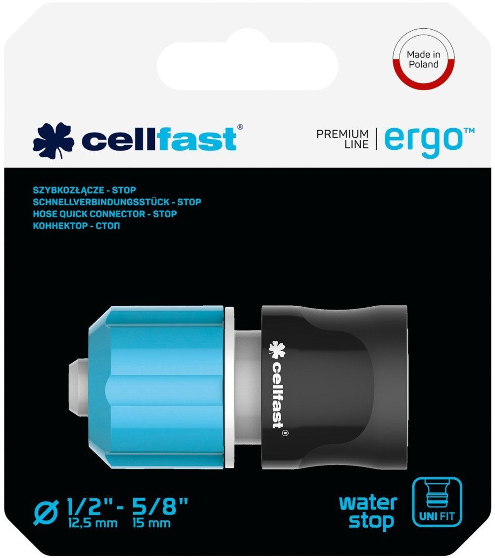 Конектор для шланга Cellfast ERGO 1/2" (53-120)фото2