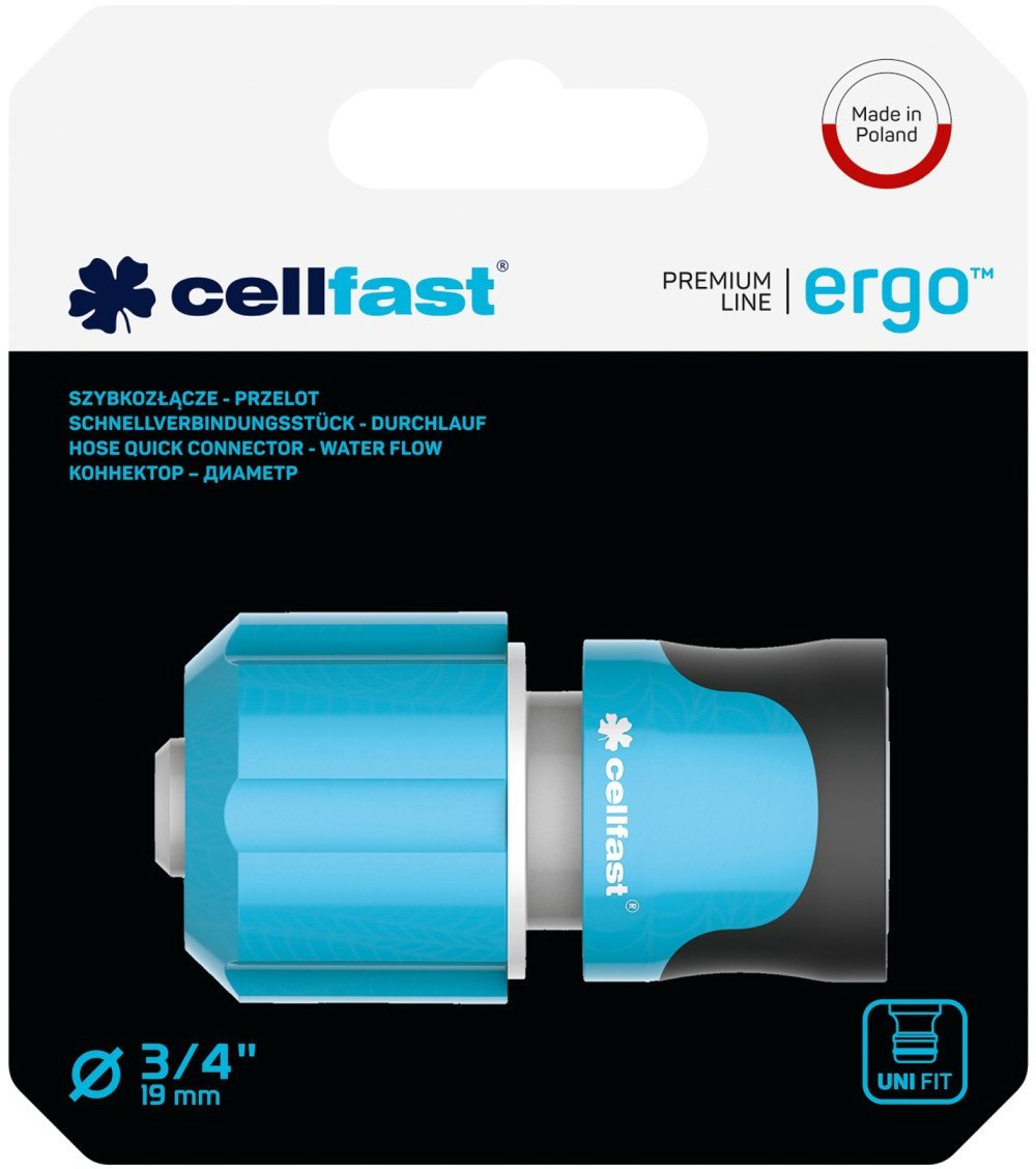 Конектор для шланга Cellfast ERGO 3/4" (53-135)фото2