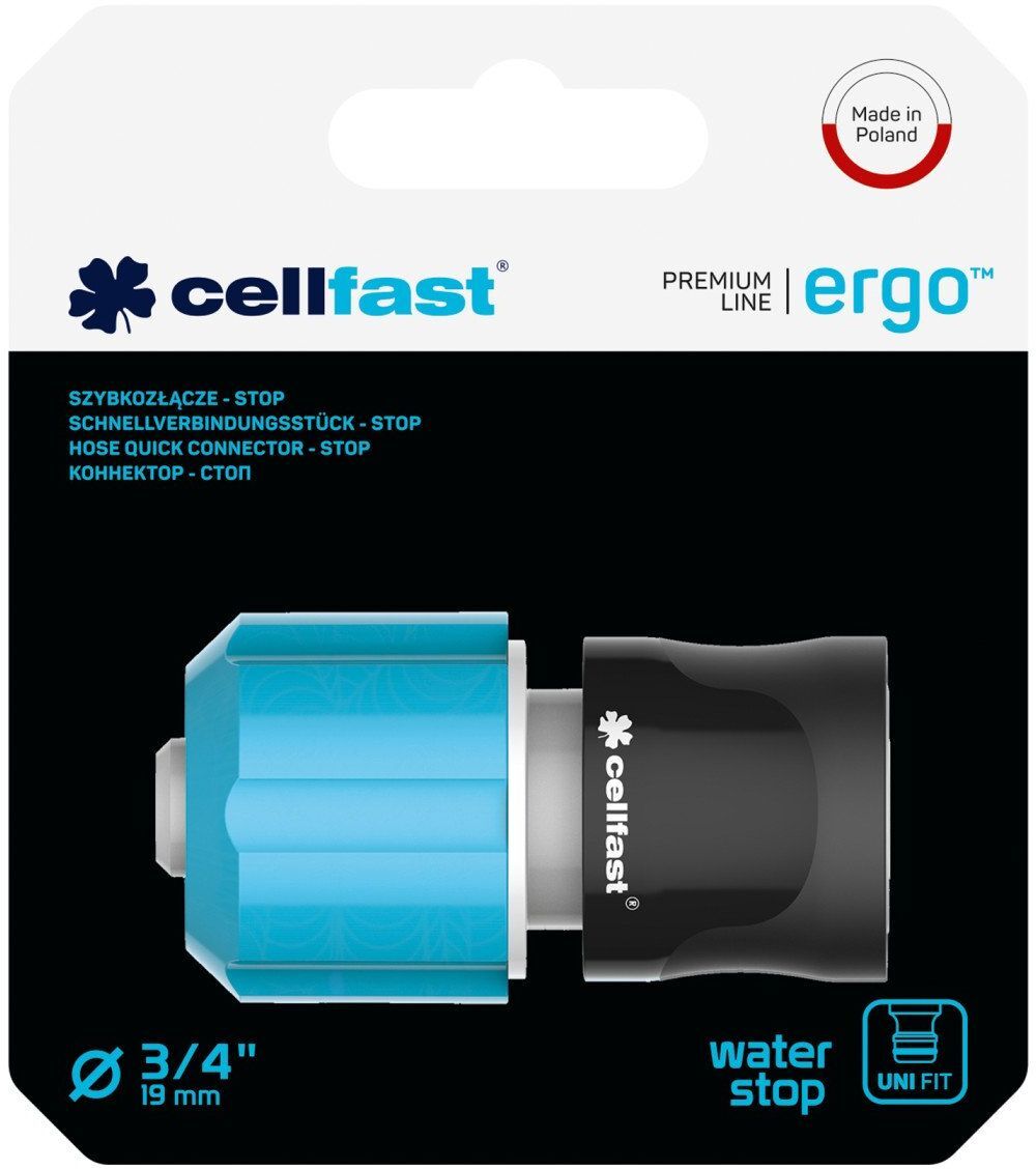 Конектор для шланга Cellfast ERGO 3/4" (53-125)фото2