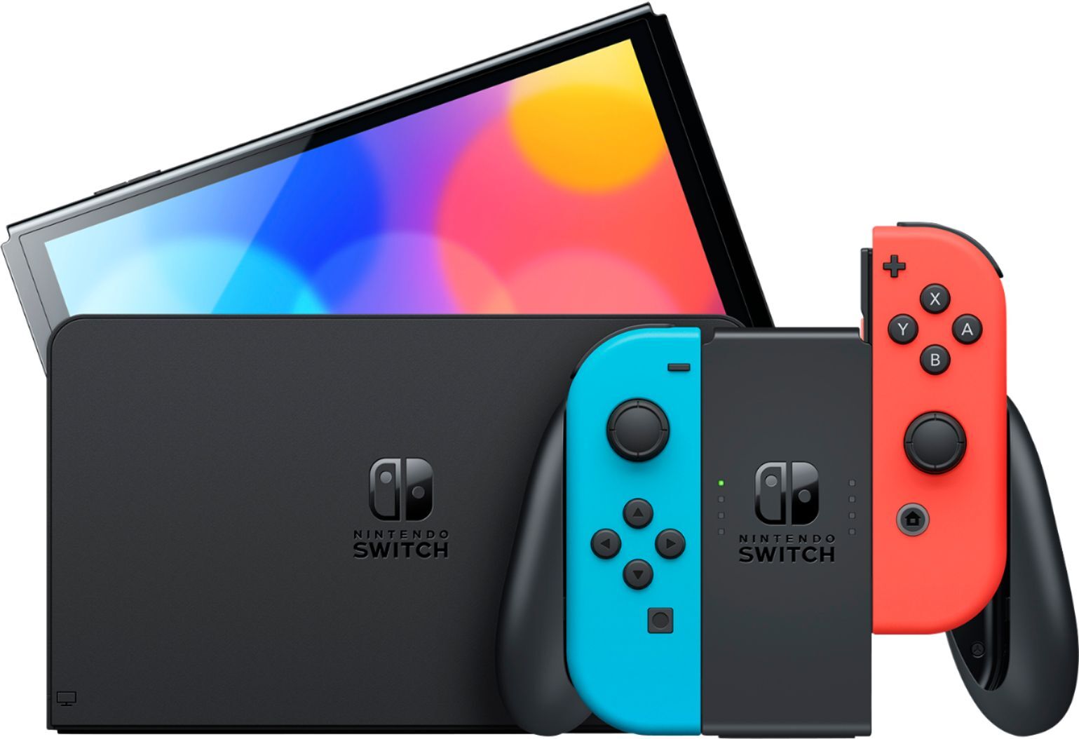 Ігрова консоль Nintendo Switch OLED (червоний/синій)фото2