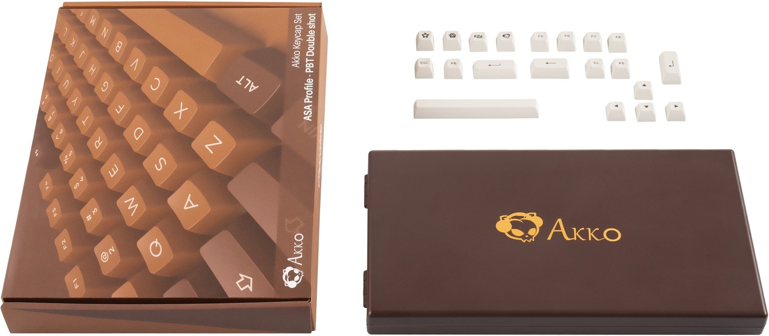 Кейкапы AKKO Chocolate ASA Fullset Keycaps – купить в Киеве | цена и ...