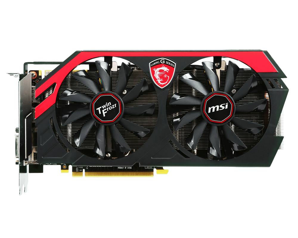 Видеокарта MSI GeForce GTX 760 2GB DDR5 TwinFrozr4 Gaming Series OC ...