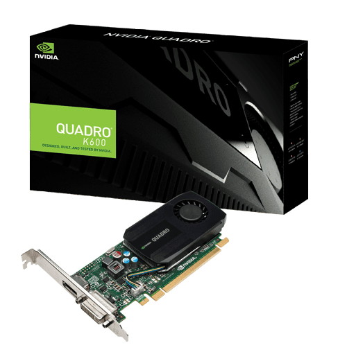 hp nvidia quadro k600 1gb graphics