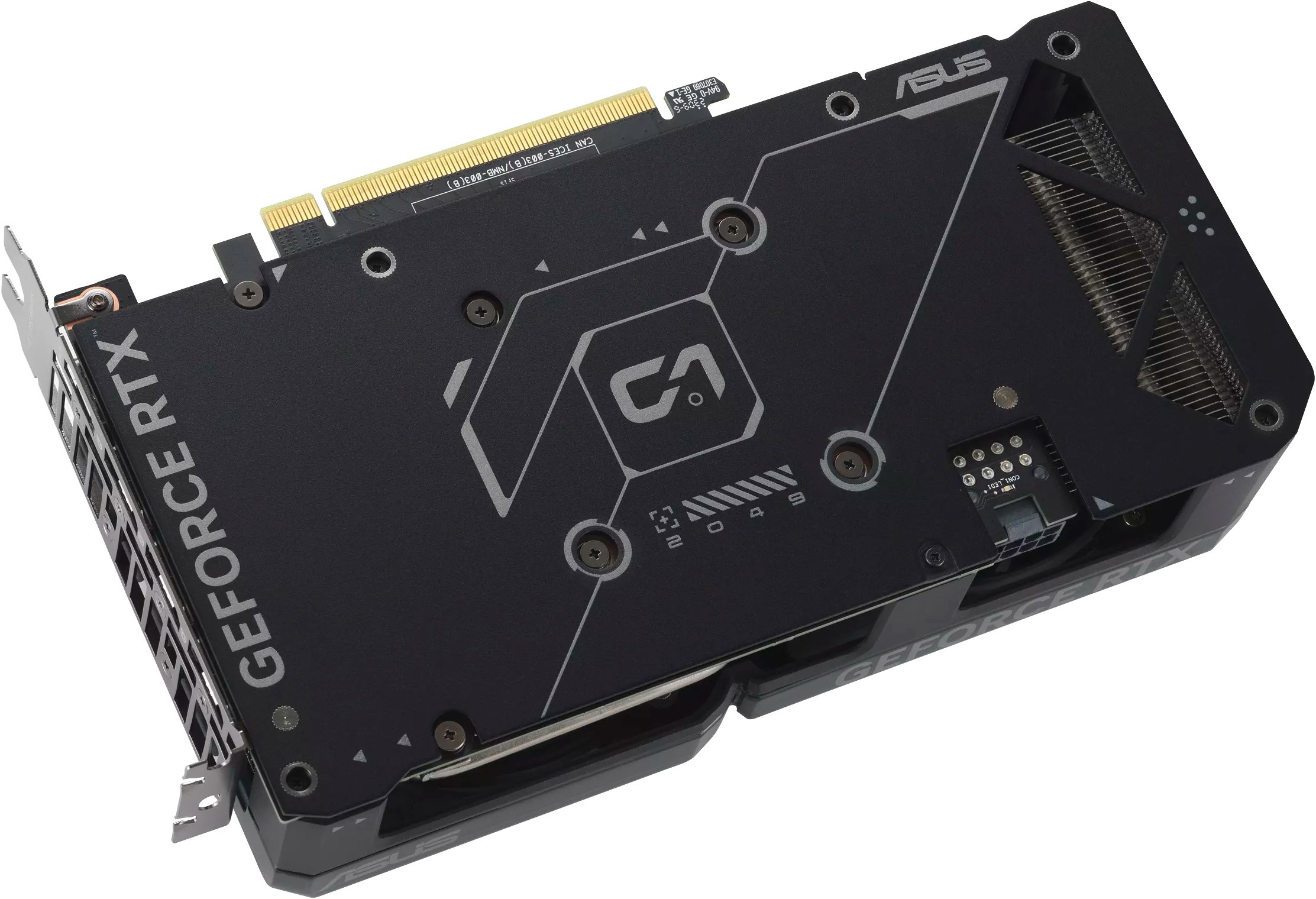 Видеокарта ASUS GeForce RTX 4060 Ti 8GB GDDR6X DUAL OC DUAL-RTX4060TI-O8G (90YV0J40-M0NA00) фото 13