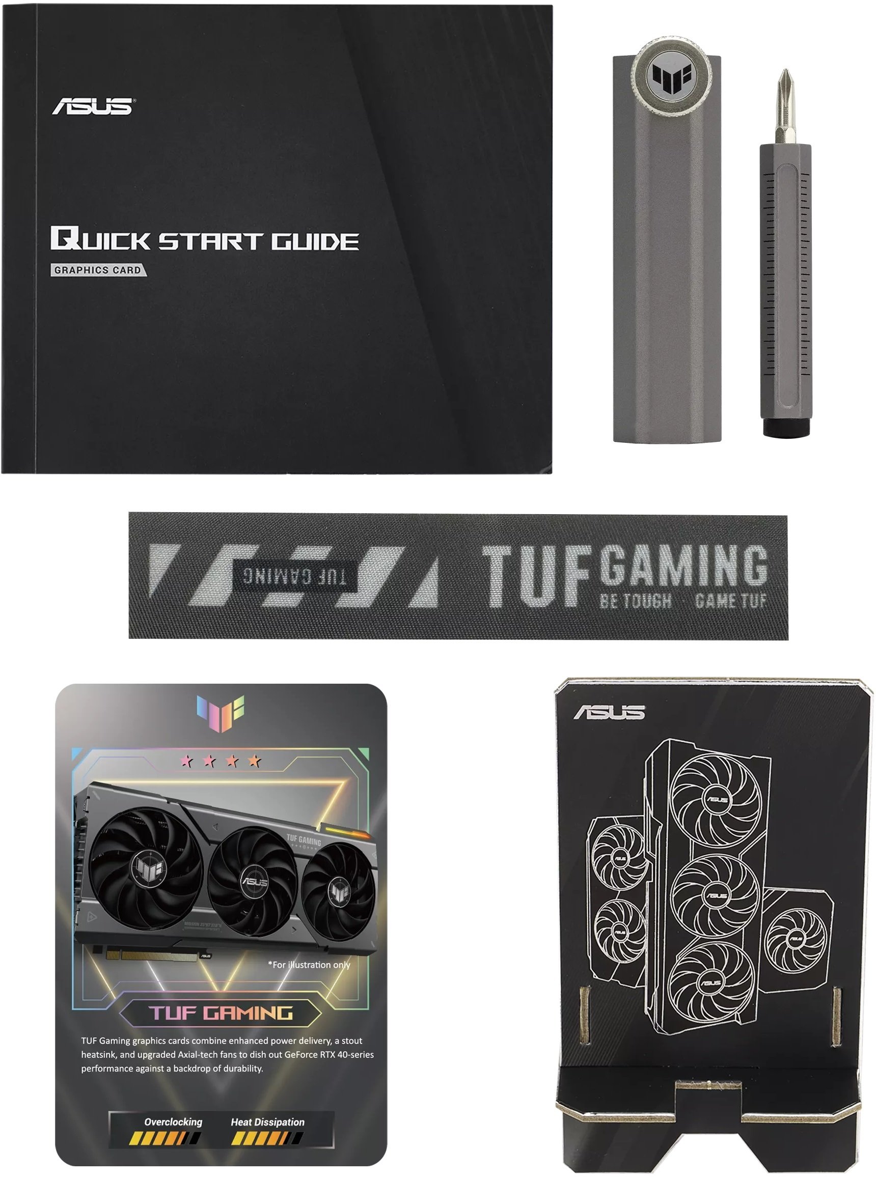 Видеокарта ASUS GeForce RTX 4060 Ti 8GB GDDR6X OC GAMING TUF-RTX4060TI-O8GGAMING (90YV0J50-M0NA00) фото 14