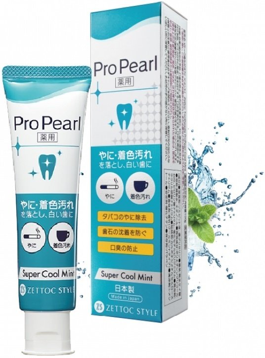 Зубная паста Zettoc Pro Pearl Super Cool Mint Toothpaste отбеливающая ...