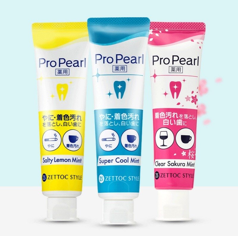 Зубная паста Zettoc Pro Pearl Super Cool Mint Toothpaste отбеливающая ...