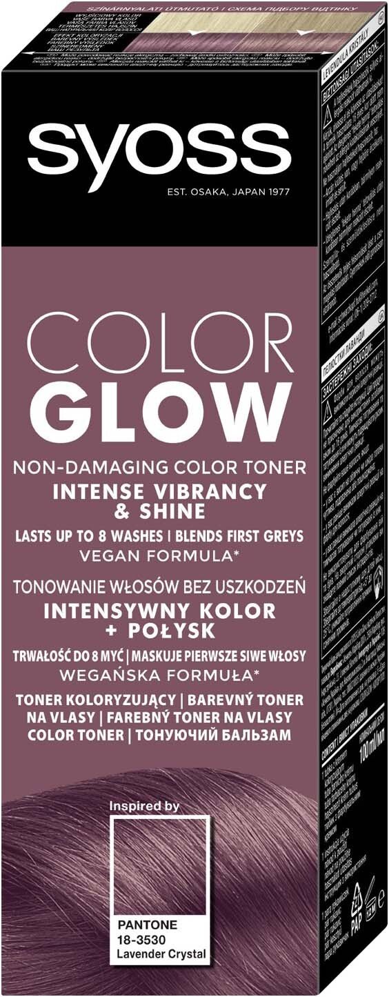 Тонирующий бальзам для волос Syoss Color Glow без аммиака Лепестки ...