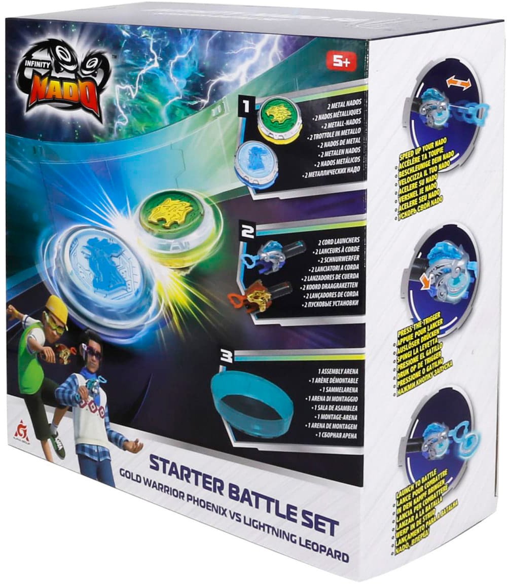 Набор Infinity Nado VI Starter Battle Set Gold Warrior Phoenix vs Gold ...