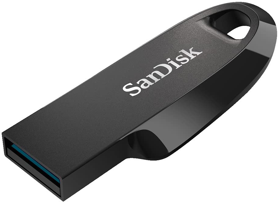 Накопичувач USB 3.2 SanDisk 256GB Type-A Ultra Curve Black (SDCZ550-256G-G46)фото2