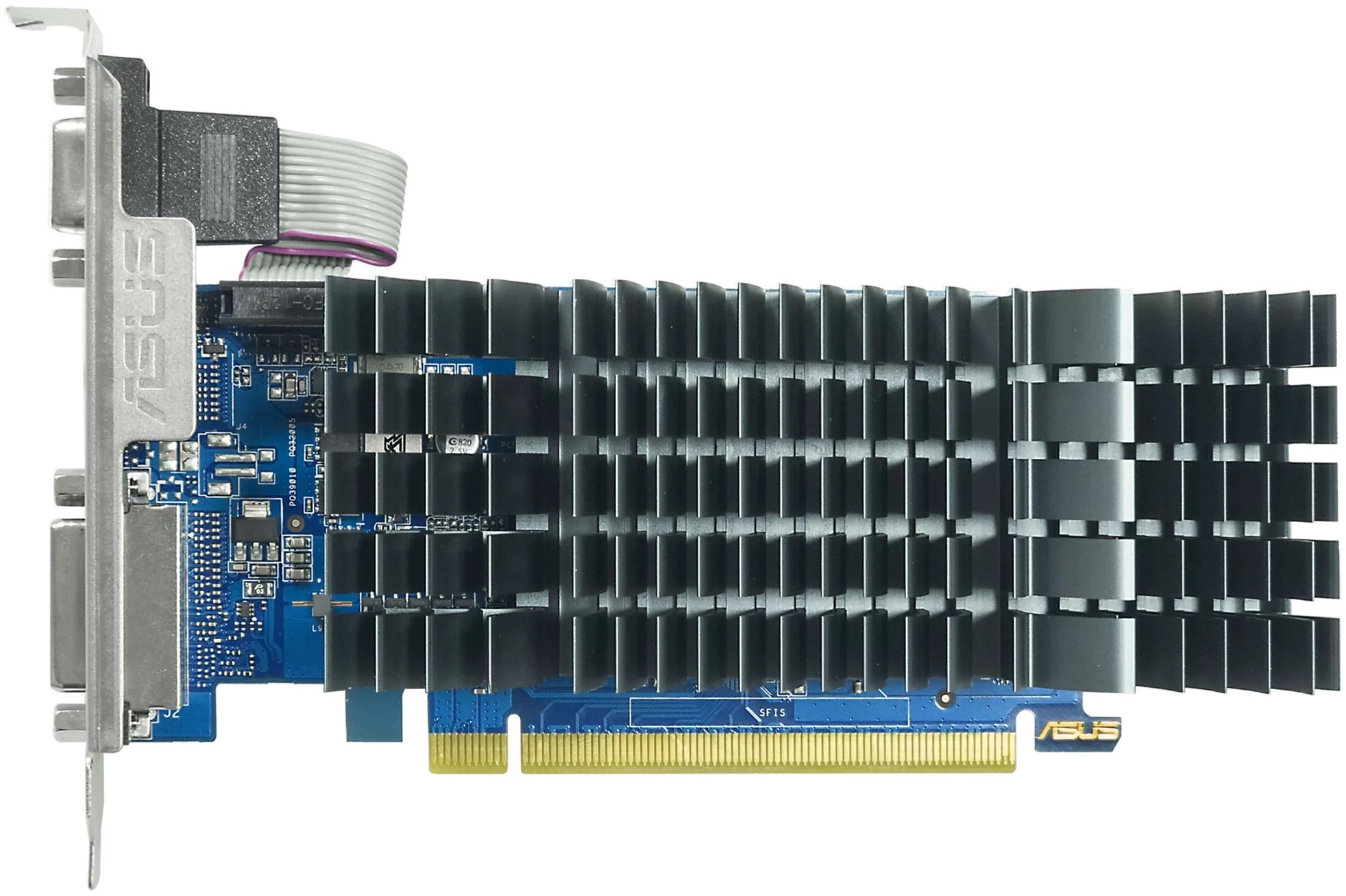 Видеокарта ASUS GeForce GT710 2GB GDDR3 silent (90YV0I70-M0NA00) фото 2