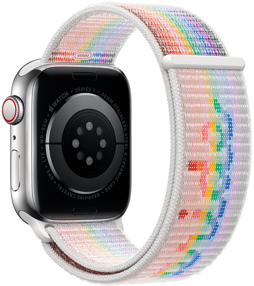 Ремешок Apple для 45mm Pride Edition Sport Loop (MU9R3ZM/A) – купить в ...