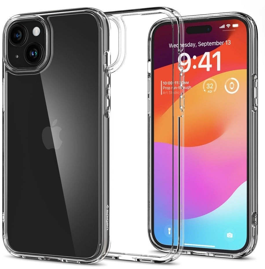 Funda Spigen para iPhone 15 - Crystal Flex ACS06482