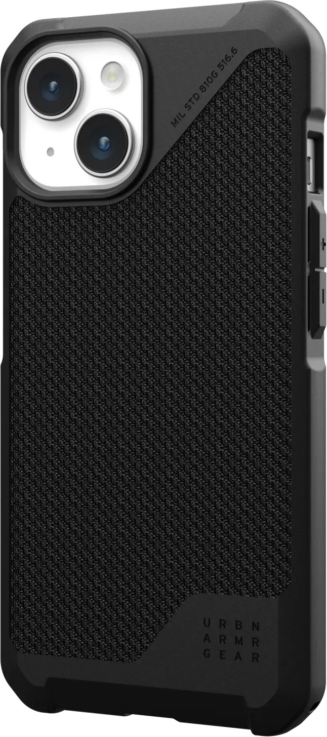 UAG Metropolis Lite Magsafe Case for iPhone 15 Pro, Kevlar Black