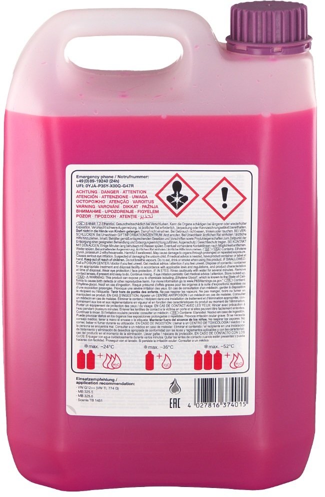 Антифриз Febi Bilstein фиолетовый концентрат G12++ VW TL 774G MB 325.6 ...
