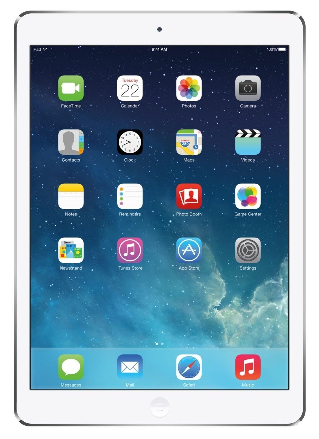 ≡ Apple iPad Air Wi-Fi 4G 32GB Silver – купить Айпад Аир, цена в Киеве