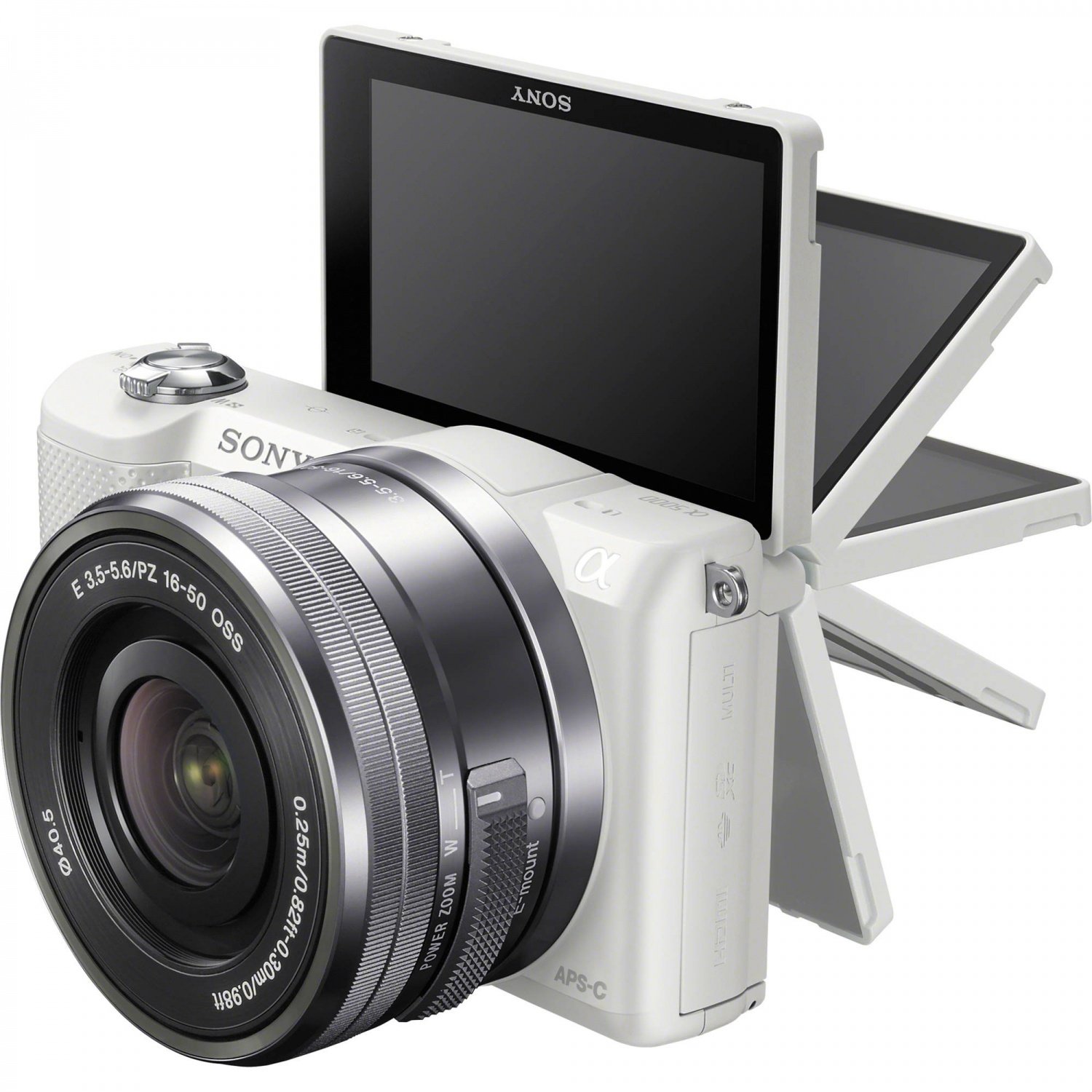 sony alpha a5000 white