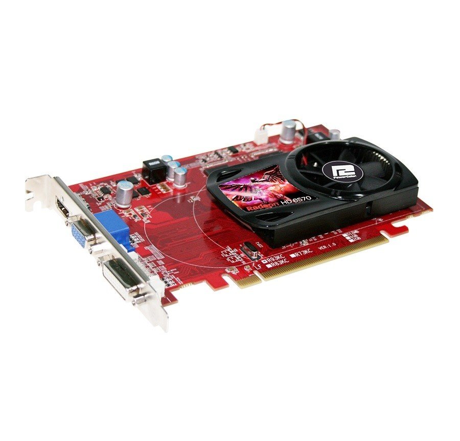 Видеокарта POWERCOLOR Radeon 6570 2GB DDR3 (AX6570_2GBK3-HE) – купить в  Киеве | цена и отзывы в MOYO