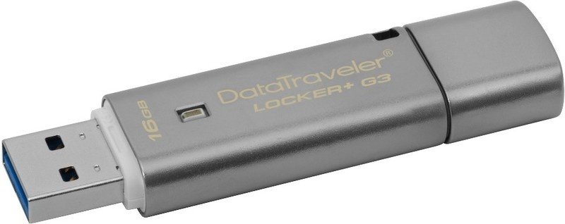 Накопитель USB 3.0 KINGSTON DT Locker+ G3 16GB (DTLPG3/16GB) фото 