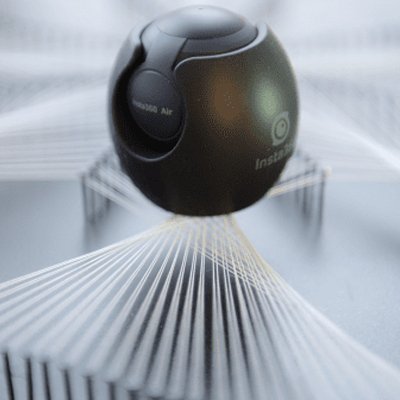 Insta 360 air - глазастый колобок