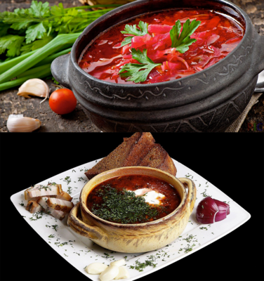 Украинский борщ в духовке - 3 вкусных рецепта