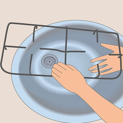 Як почистити решітку на плиті: 11 хаків