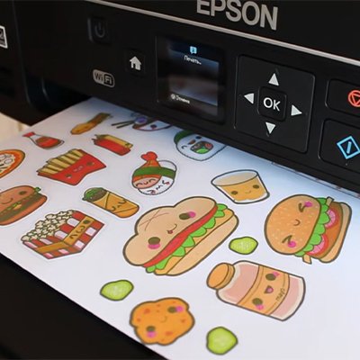 2 способи, як друкувати наклейки на звичайному принтері