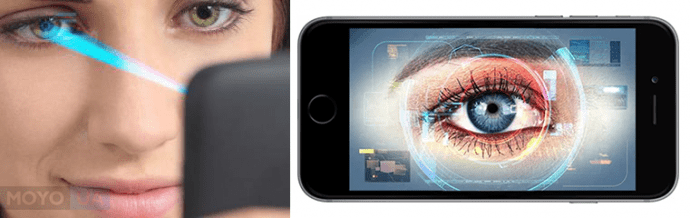 сканер радужки глаза iPhone 8