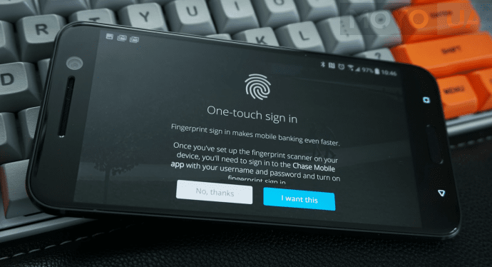 Сканнер отпечатков пальцев - технология Android, взятая у Apple