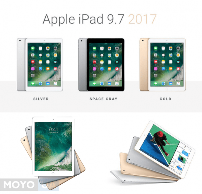 дизайн бюджетного планшета iPad 9,7 (2017)