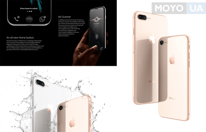 Аpple iphone 8, iphone 8 plus — корпус, дизайн, внешний вид