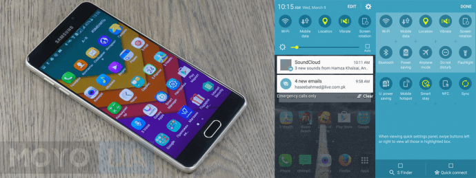 Samsung Galaxy A7 2016: сравнение интерфейсов