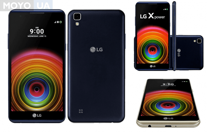 обзор телефона для селфі LG X POWER (K220)