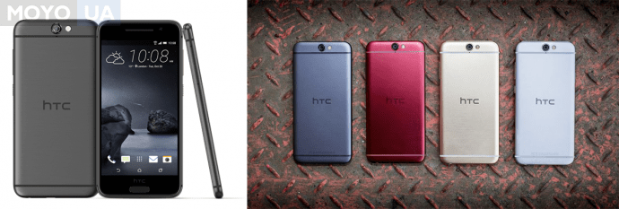 HTC One A9 в металлическом корпусе