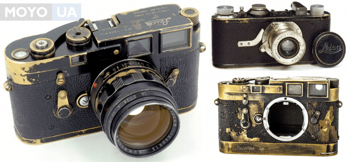  перша фототехніка Leica