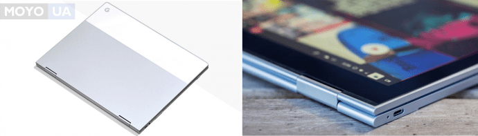 Розмір трансформера Pixelbook