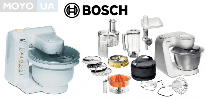Кухонные комбайны торговой марки Bosch