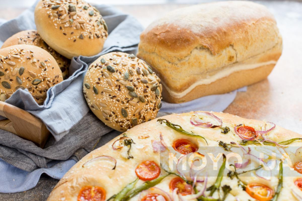 Домашний хлеб в духовке - простой и вкусный рецепт с пошаговыми фото
