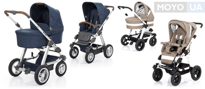 ABC Design VIPER 4S — коляска с надувными резиновыми колесами