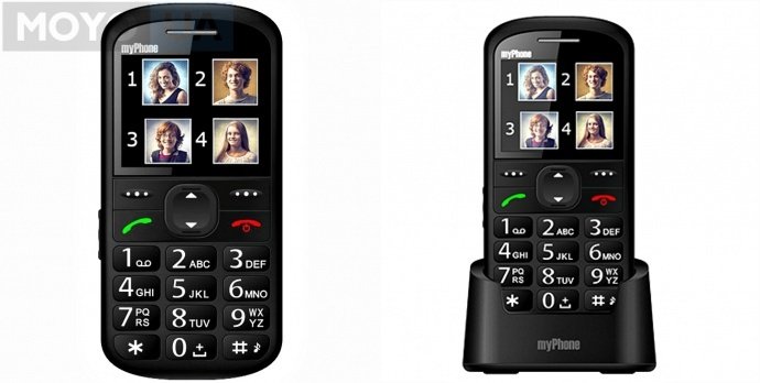 Телефон для пожилых людей MyPhone Halo 2 SS