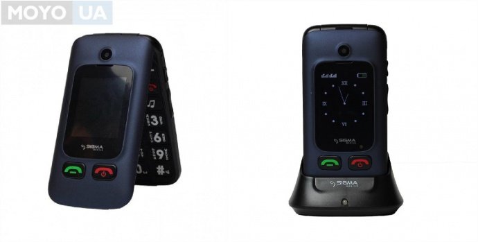 Мобильный телефон для бабушки Sigma Comfort 50 Shell