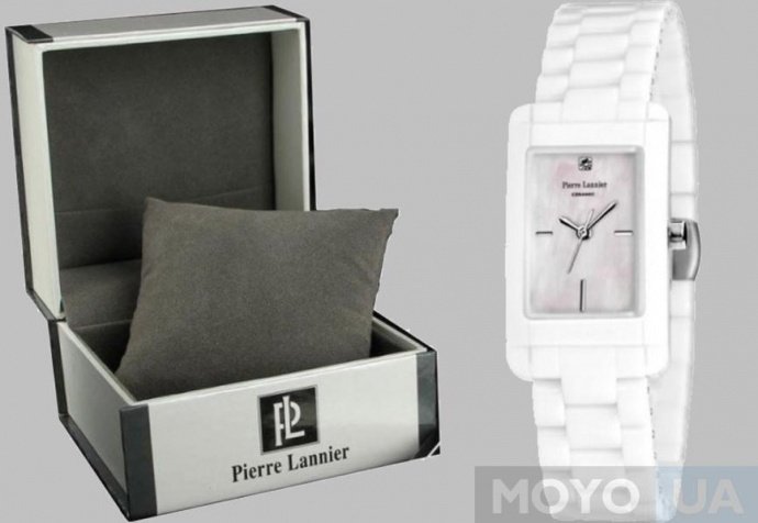 Женские керамические часы Pierre Lannier 056H900